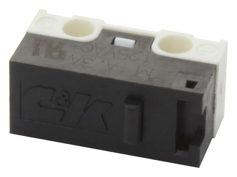 C&K Components (ZMCJF7P0T) Microswitch, Subminiature, 3 A, 30 V