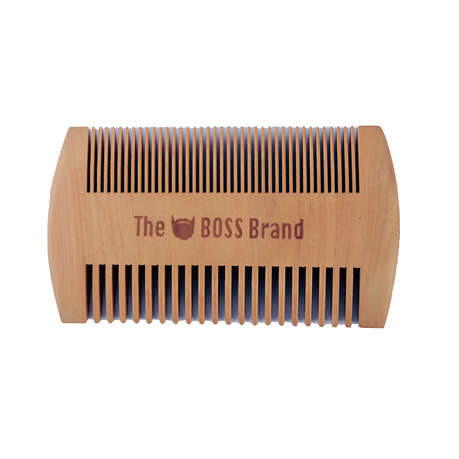 The Beard Boss Brand Branded Comb