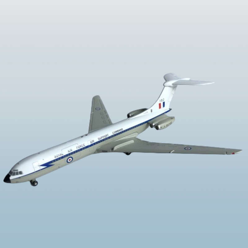 1:400 Scale, Royal Air Force Air Support Command, Vickers VC-10 Model plane