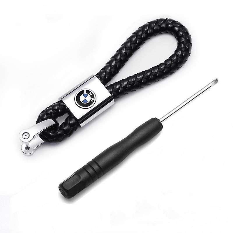 BMW Braided Rope Key Ring Holder