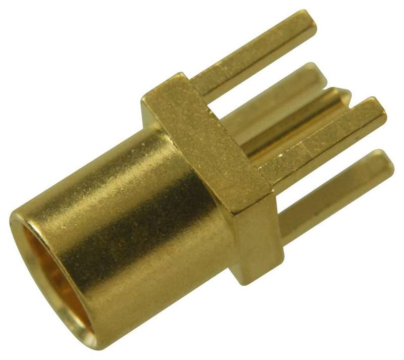 Huber+Suhner (82 MMCX-50-0-1/111 NE) RF / Coaxial Connector, MMCX Coaxial