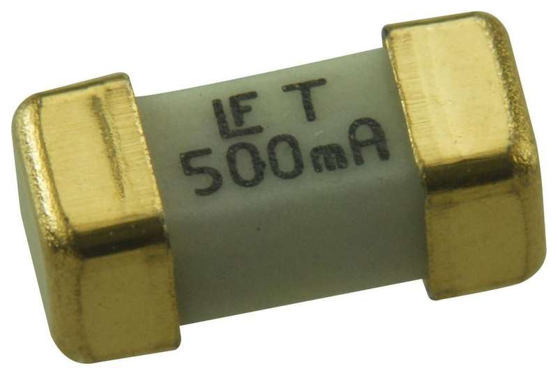 Littelfuse (0452.500MRL) Fuse, Surface Mount, 500 mA, Slow Blow, 125 VAC
