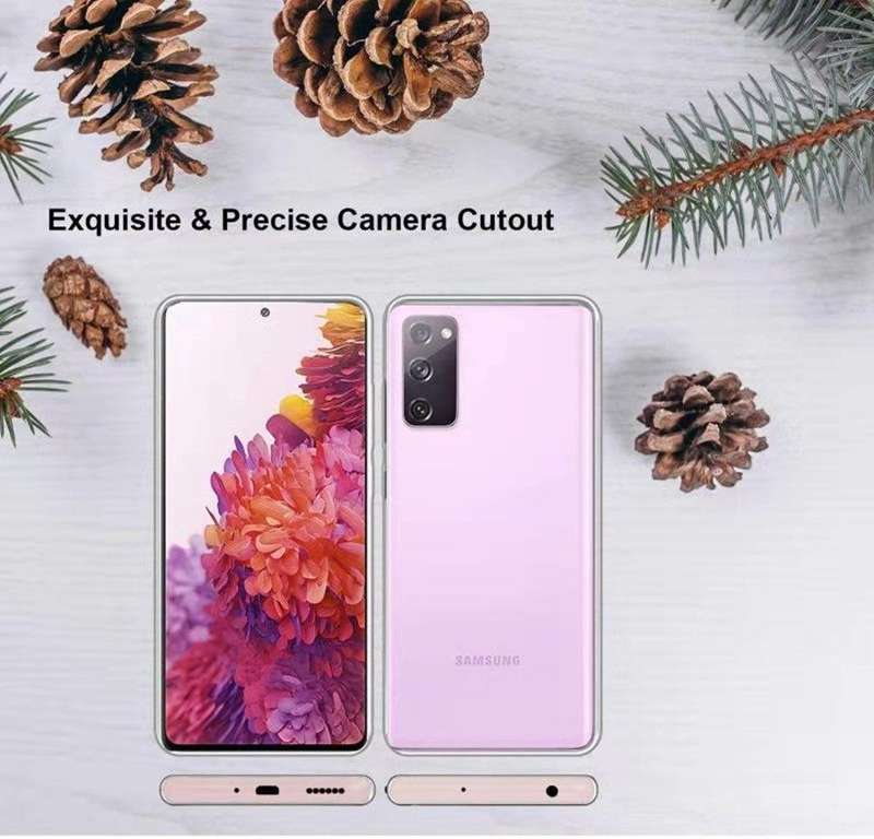 Full body clear protection case for Samsung S20 FE