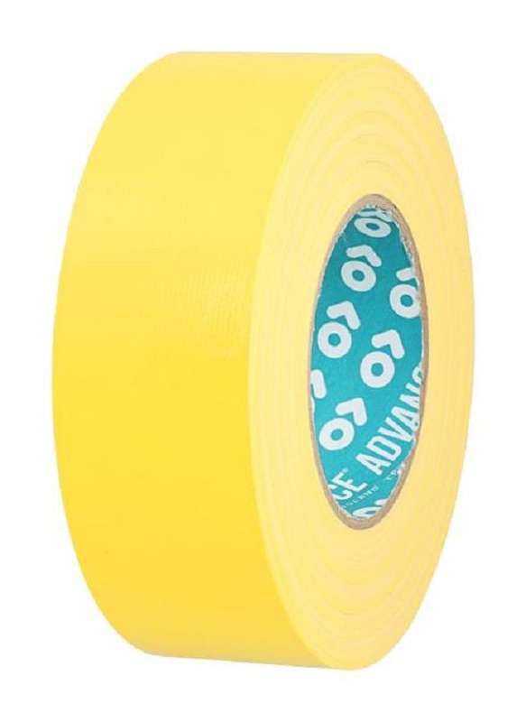 Advanced Tapes (AT175 YELLOW 50M X 50MM) Duct Tape, 50 mm x 50 m