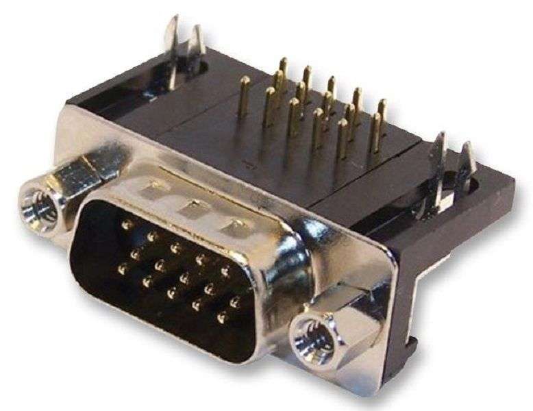 Multicomp (SPC15254) D Sub Connector, Standard, Plug, 15 Contacts