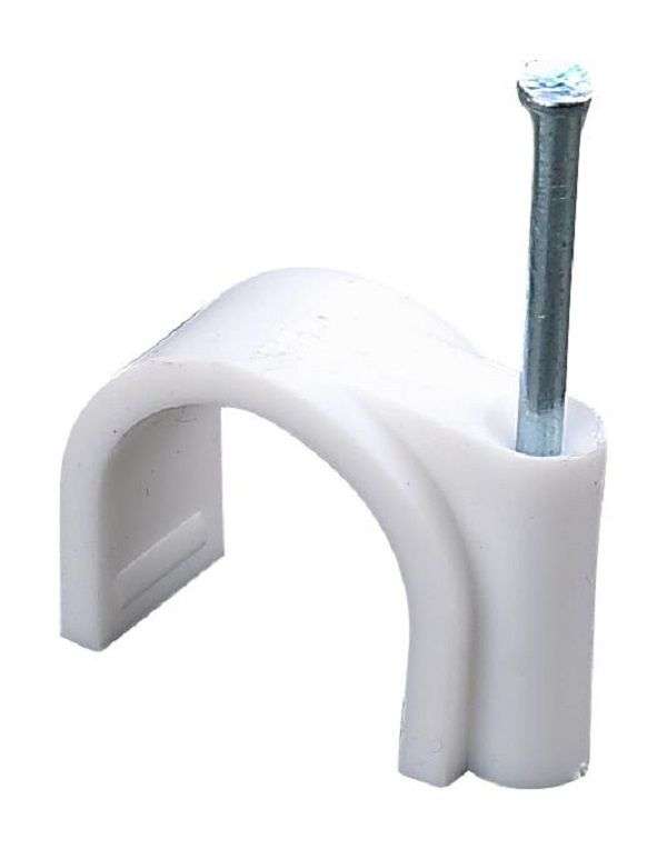 Pro Elec (PELB0174) Fastener, Nail Mount Cable Clamp, 7 mm