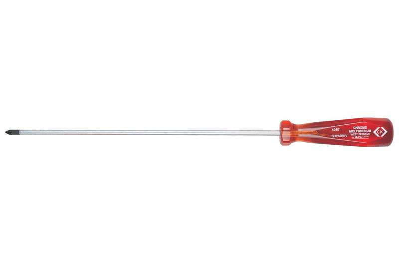 CK Tools (T4987 2) Screwdriver, Pozidriv, PZ2, 250 mm Blade