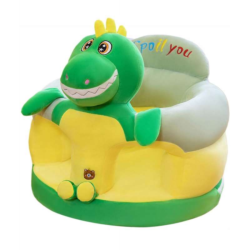 Baby Learning To Sit On Sofa Small Child Sofa Cartoon Baby Seat - Yellow