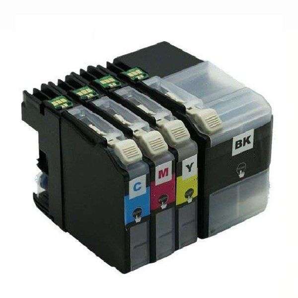 Brother LC569 Black & LC565 Cyan / Magenta / Yellow - Ink Cartridges -  Compatible