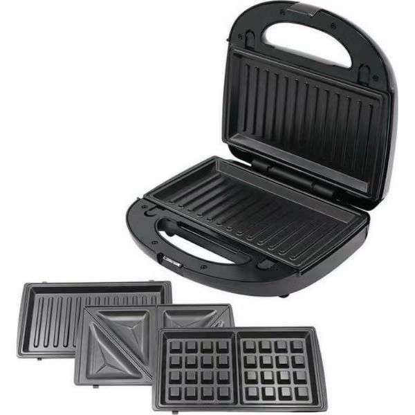 3 in 1 waffle sandwich panini maker