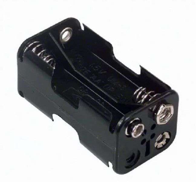 Keystone (2476) Battery Holder, AA x 4, Snap On
