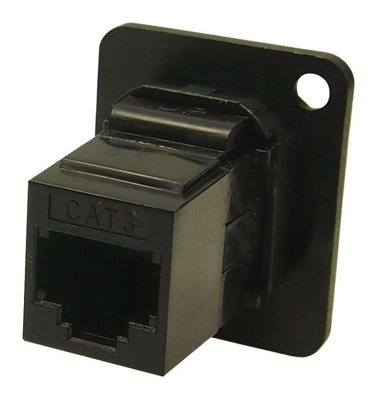 Cliff Electronic Components (CP30223X) In-Line Adapter, Cat3, RJ11, RJ11