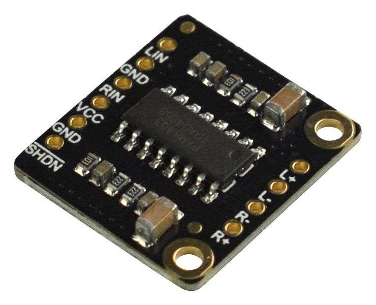DFRobot (DFR0119-O) Evaluation Board, Mini Audio Stereo Amplifier