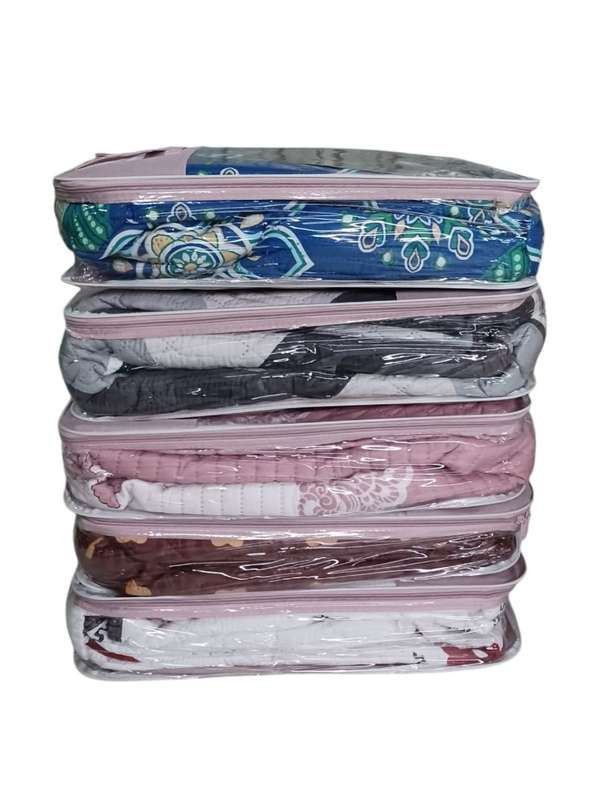 5-Piece Bedspread Quilt Set - Pack of 5 Assorted