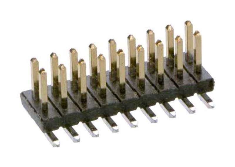 Harwin (M50-3600742) Pin Header, Board-to-Board, 1.27 mm, 2 Rows