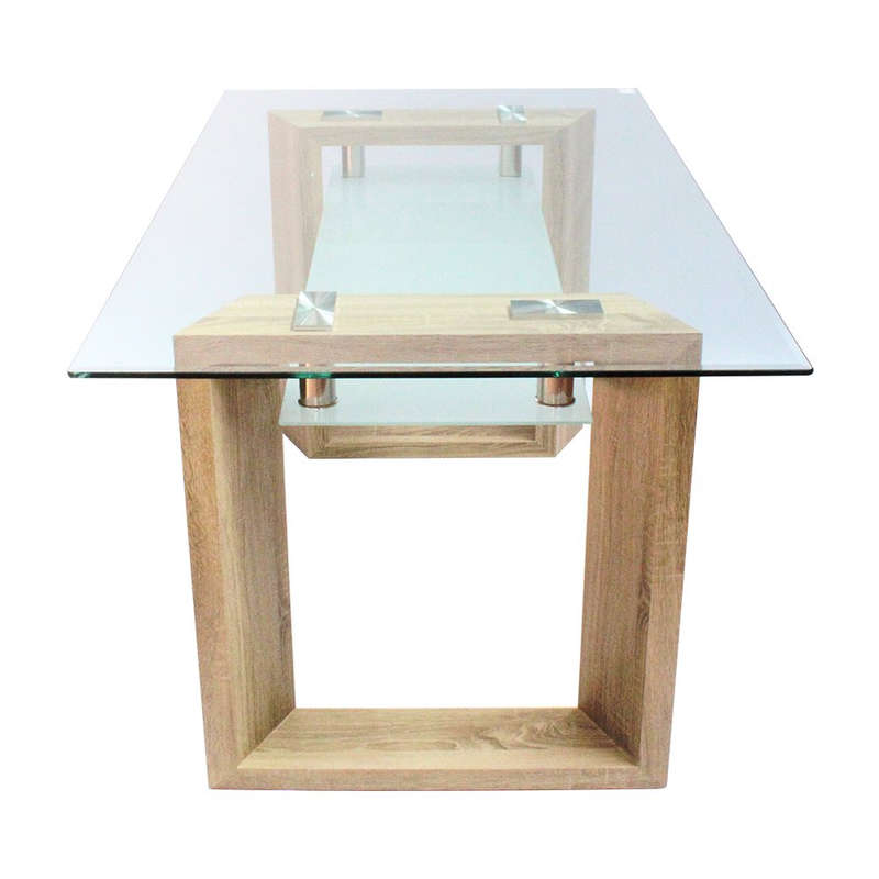 Romana Dining Table- 6 Seater- Oak