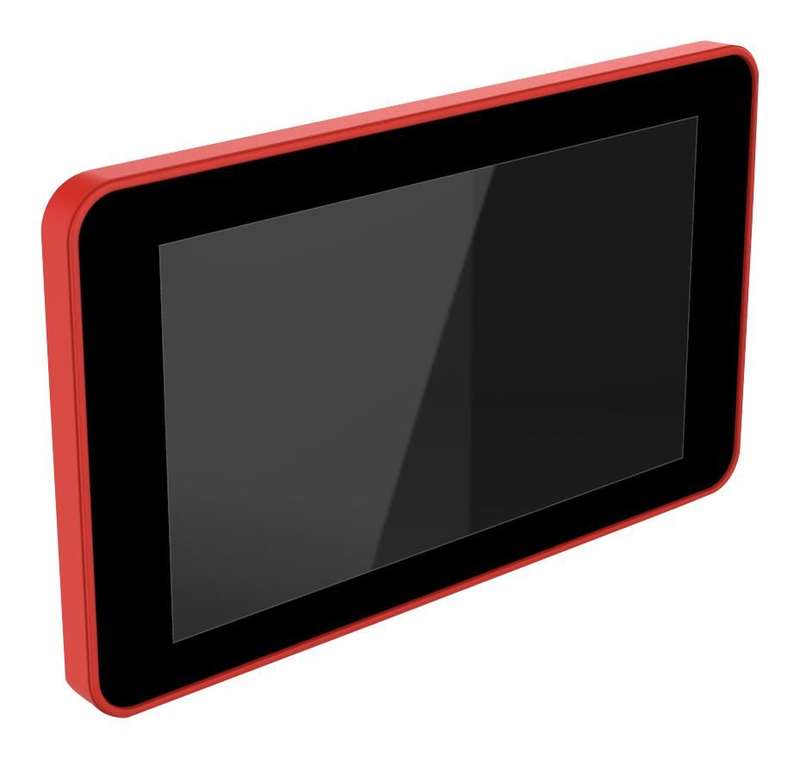 Multicomp Pro (ASM-1900152-61) Enclosure, Development Boards, ABS, Red