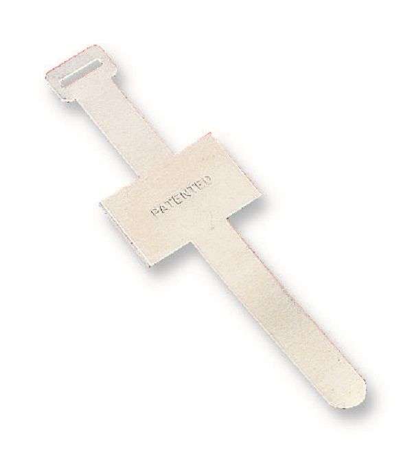 Multicomp Pro (ALACB-01-L5) Fastener, Adhesive Backed Flat Cable Clamp