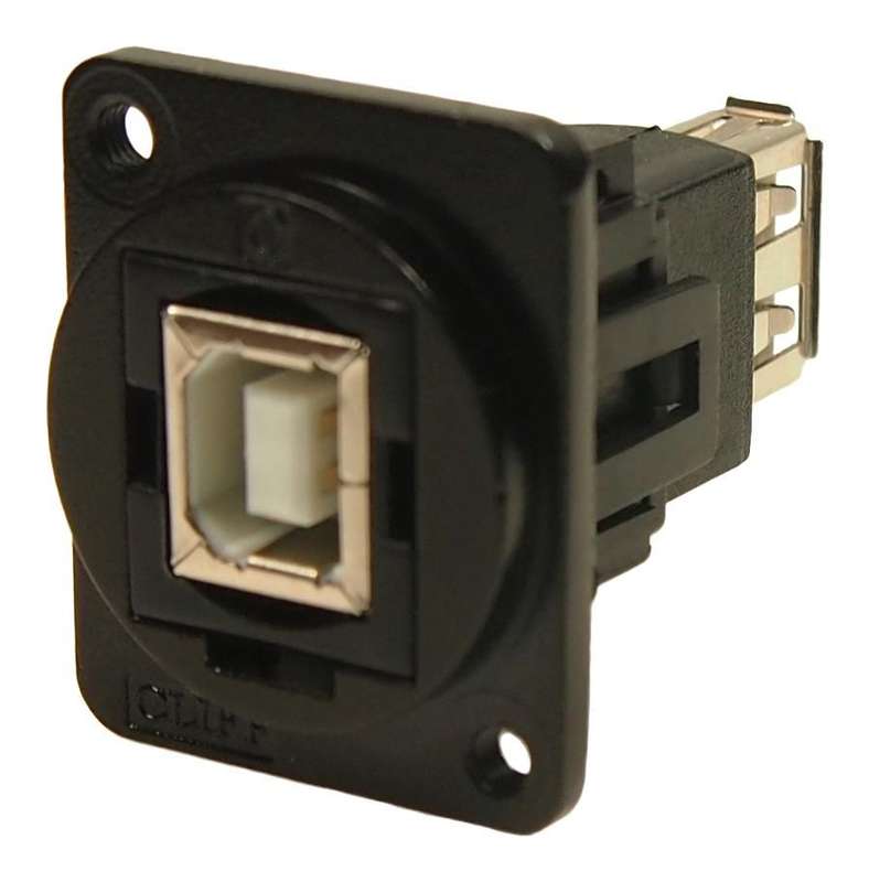 Cliff Electronic (CP30207NM3B) USB Adapter, M3 Hole, USB 2.0, FT