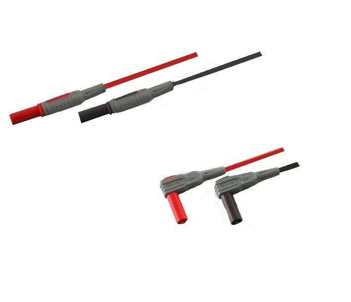 Tenma 72-9315 Test Lead Set, Black, Red, 1.2M, 1KV, 10A