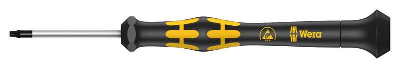 Wera (030120) Screwdriver, TORX T4, ESD Safe, Ergonomic Handle