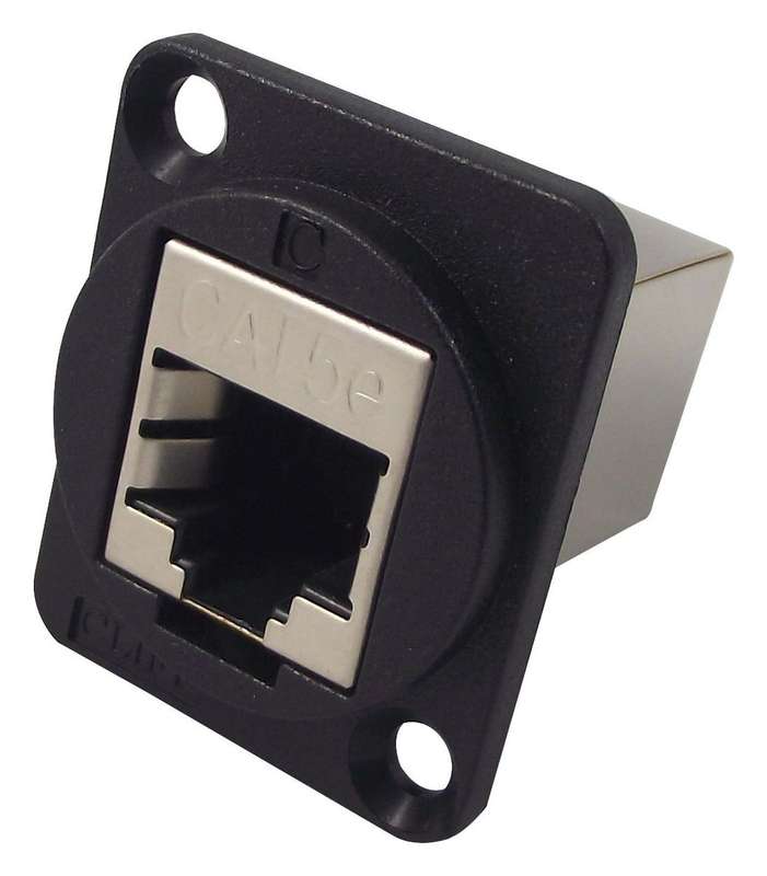 Cliff Electronic Components (CP30220S) In-Line Adapter, RJ45, RJ45, Adaptor