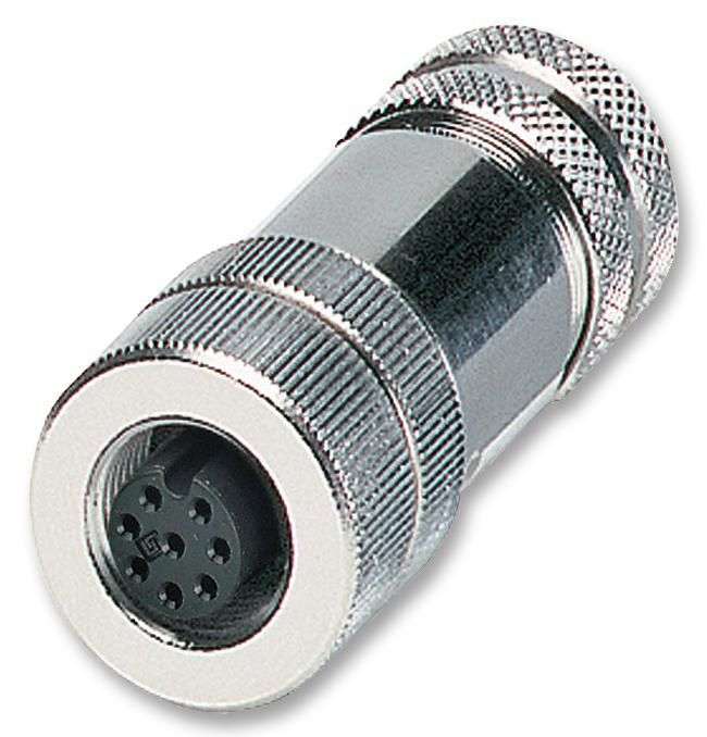 Phoenix Contact (SACC-M12FS-8CON-PG 9-SH) Sensor Connector, M12, Female