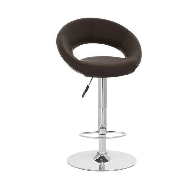 Faux Leather Adjustable Bar Stools - HZ037