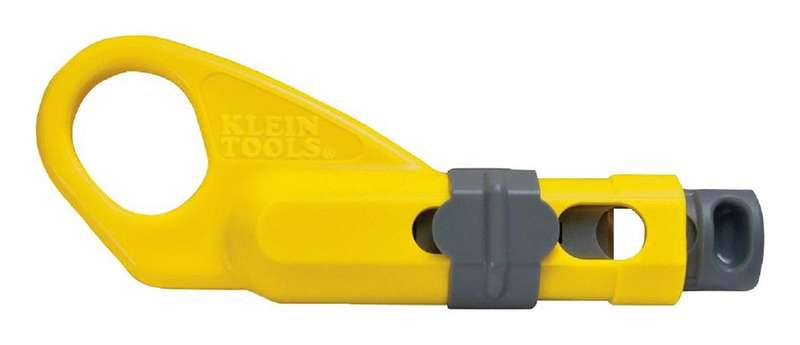 Klein Tools (VDV110-095) Cable Stripping Tool, Coax, Radial, 6.3mm-7.94mm