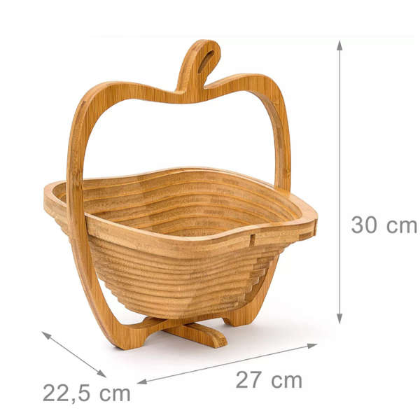 Bamboo fruit basket