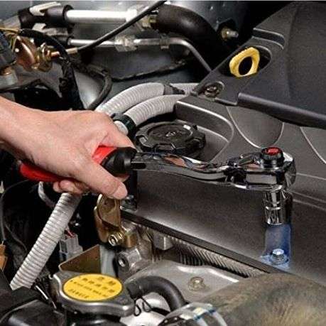 46Piece Socket Set with Socket Wrench (1/4`)