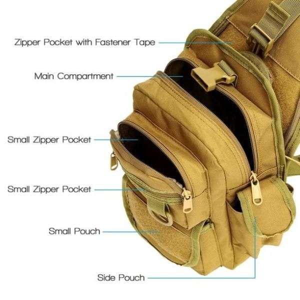 Super Saddle Bag Tactical Single  Shoulder Chest Bag