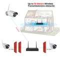 NVR Kit 8CH 1080P Outdoor camera with 8CH NVR CCTV IP Camera System