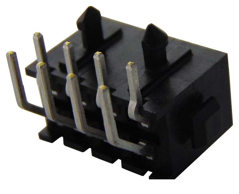TE Connectivity (3-794618-8) Pin Header, Right Angle, Wire-to-Board, 3 mm