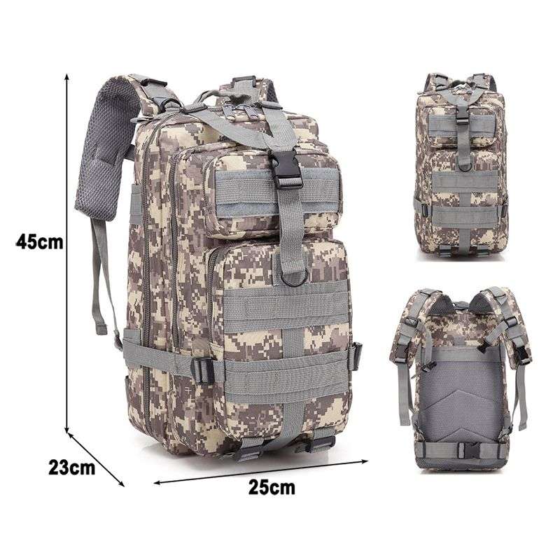 Military Tactical Assault Backpack Trekking Outdoor Backpack - ACU