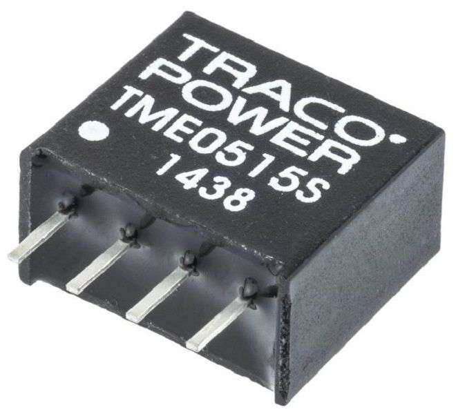 Traco Power (TME 0515S) Isolated Through Hole DC/DC Converter, Miniature
