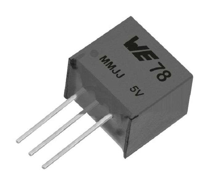 Wurth Elektronik (173010535) DC/DC Converter, 1 Output, 5 W, 5 V, 1 A