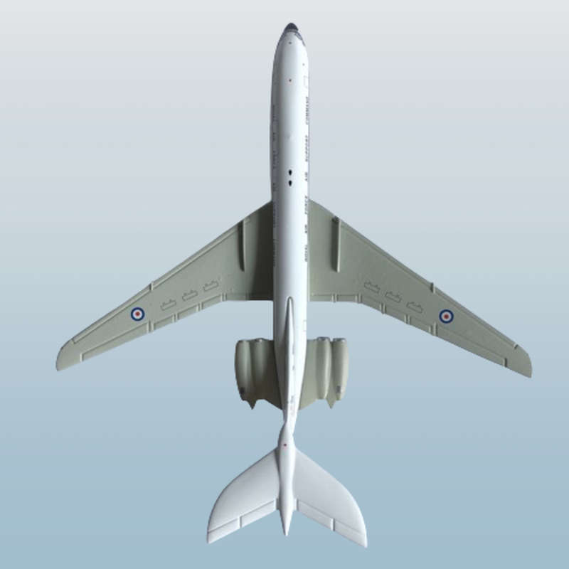 1:400 Scale, Royal Air Force Air Support Command, Vickers VC-10 Model plane