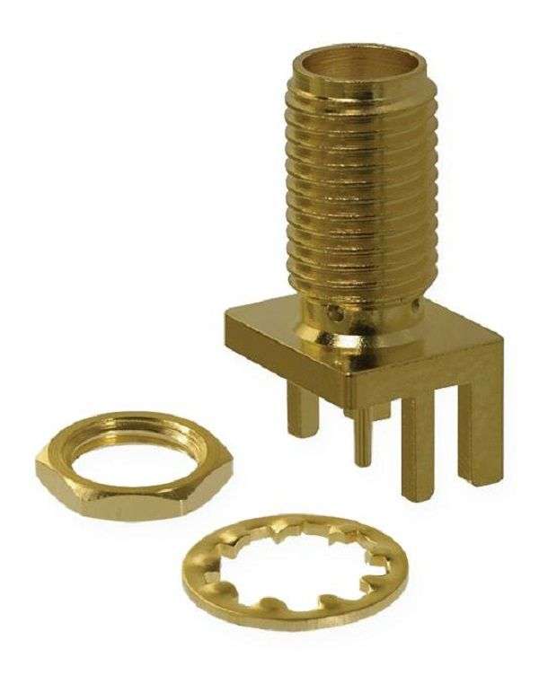 Amphenol (132289) RF / Coaxial Connector, SMA Coaxial, 50 ohm