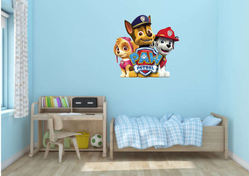 Paw Patrol Wall Vinyl Decal