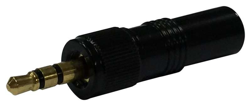 Pro Signal (PS000203) Phone Audio Connector, 3 Contacts, Plug, 3.5 mm