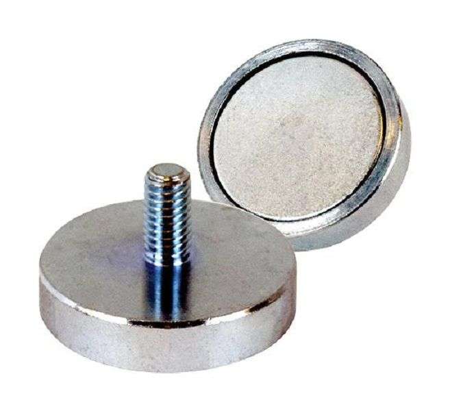 Eclipse Magnetics (E1053/NEO) Magnet, Pot, Shallow, Neodymium, 20mm, 6mm