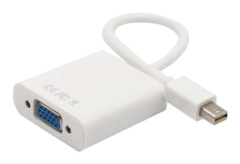 Multicomp Pro (PS000262) Audio Adapter, Mini DisplayPort Plug, VGA Plug