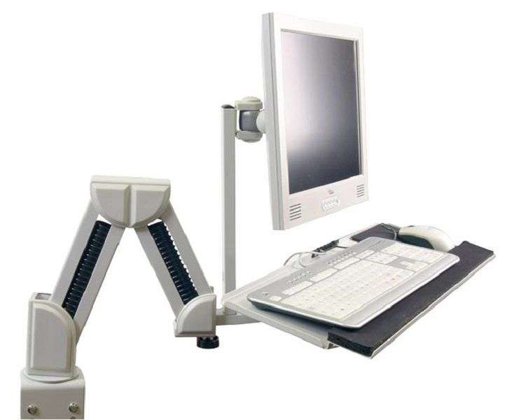 Pro Signal PSG08382 Monitor Arm + Keyboard Tray