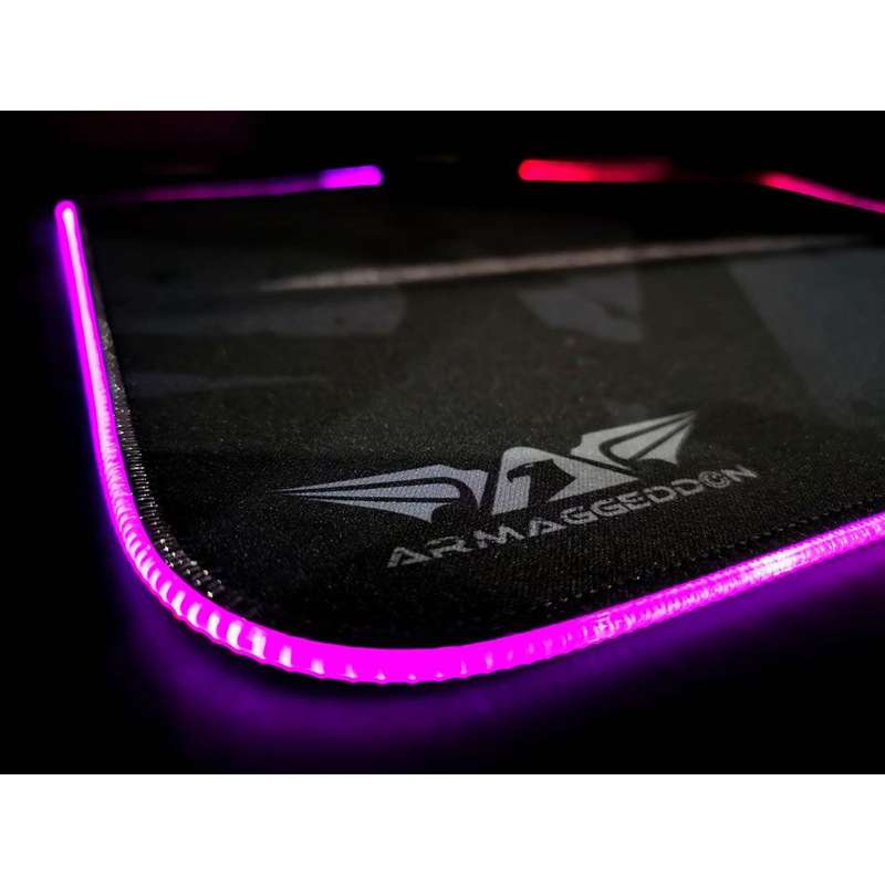 Armaggeddon Assault AS-33R Extra Large RGB Gaming Mouse Mat
