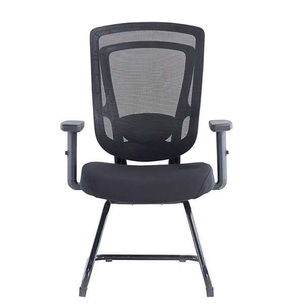 Visitor Office Chairs - Mesh Backrest - Black Colou