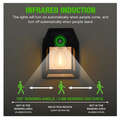 Solar Wall Lantern Outdoor Wireless Dusk To Dawn Motion Sensor Led Lights