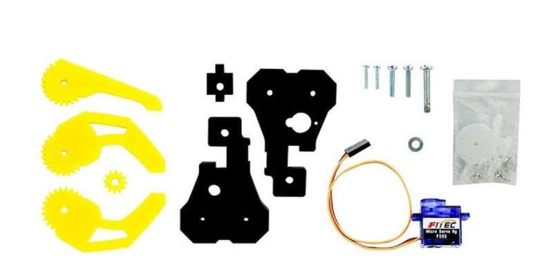 Kitronik (5696) Move Motor Klaw Kit, BBC Micro: Bit, 180 Degree Servo