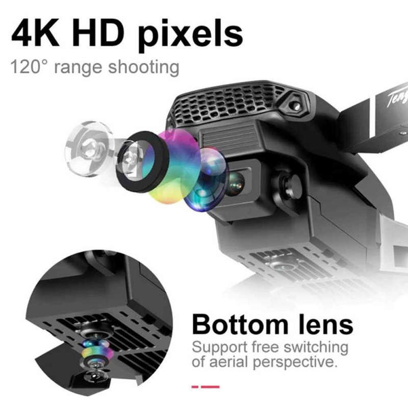 W8 Pro Max Foldable Drone Set With DUALS Cameras