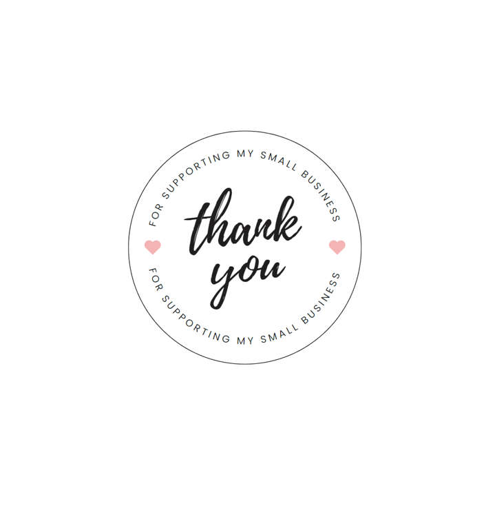 Thank You Stickers _ Pack of 200 Stickers